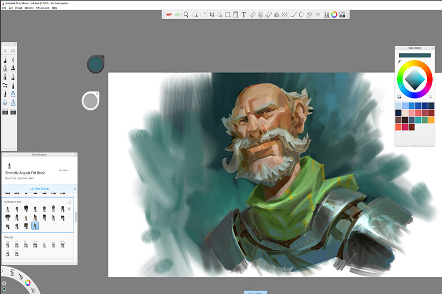 Free Download Autodesk SketchBook Pro 2021 MacOS Professional graphic